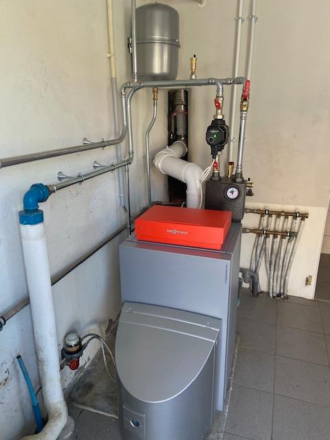Installation d'une chaudière fioul Viessmann 200-T