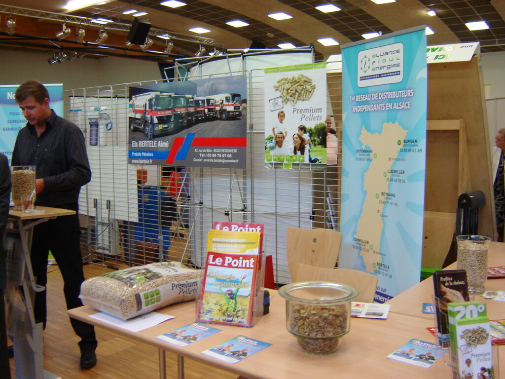 Stand Bertelé au salon de Hégenheim en 2009