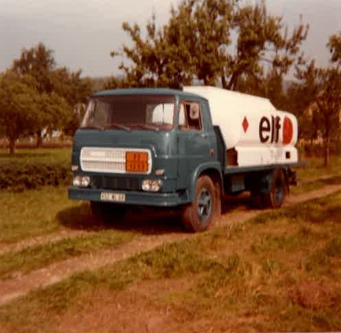 Premier camion plateau Fiat de 1969