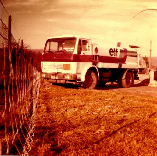 Premier camion citerne Bertelé de 1985