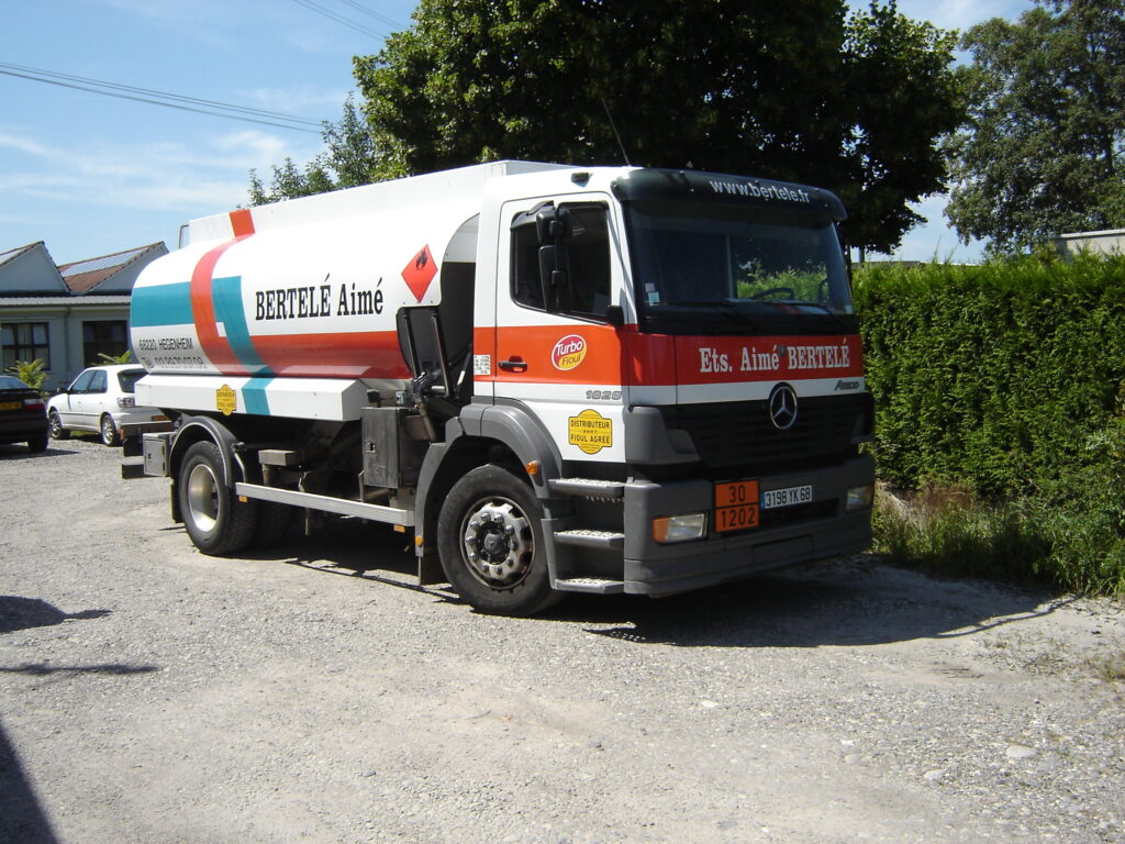 Camion citerne Bertelé en 2007