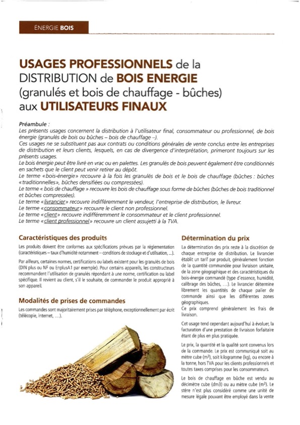 Article Énergies Bois FF3C