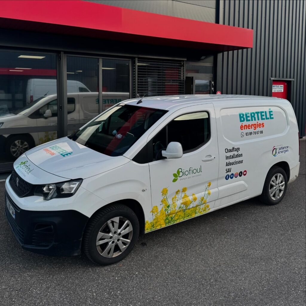 Camionnette Bertelé Énergies