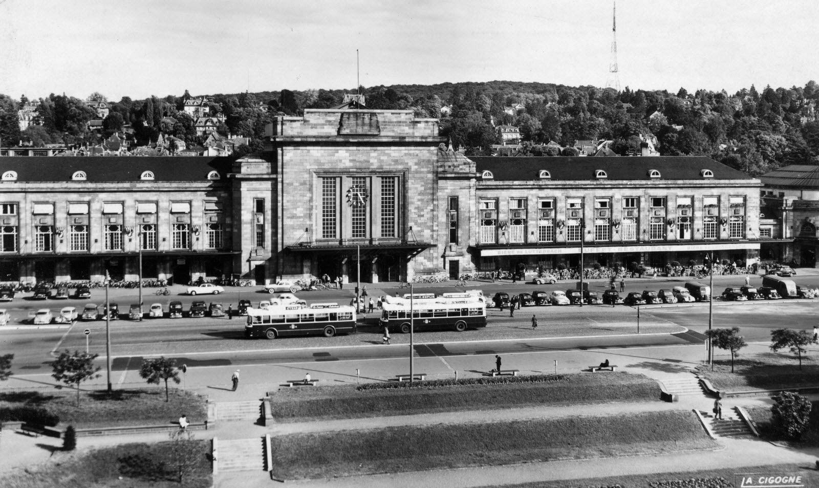 Vue ancienne de Mulhouse