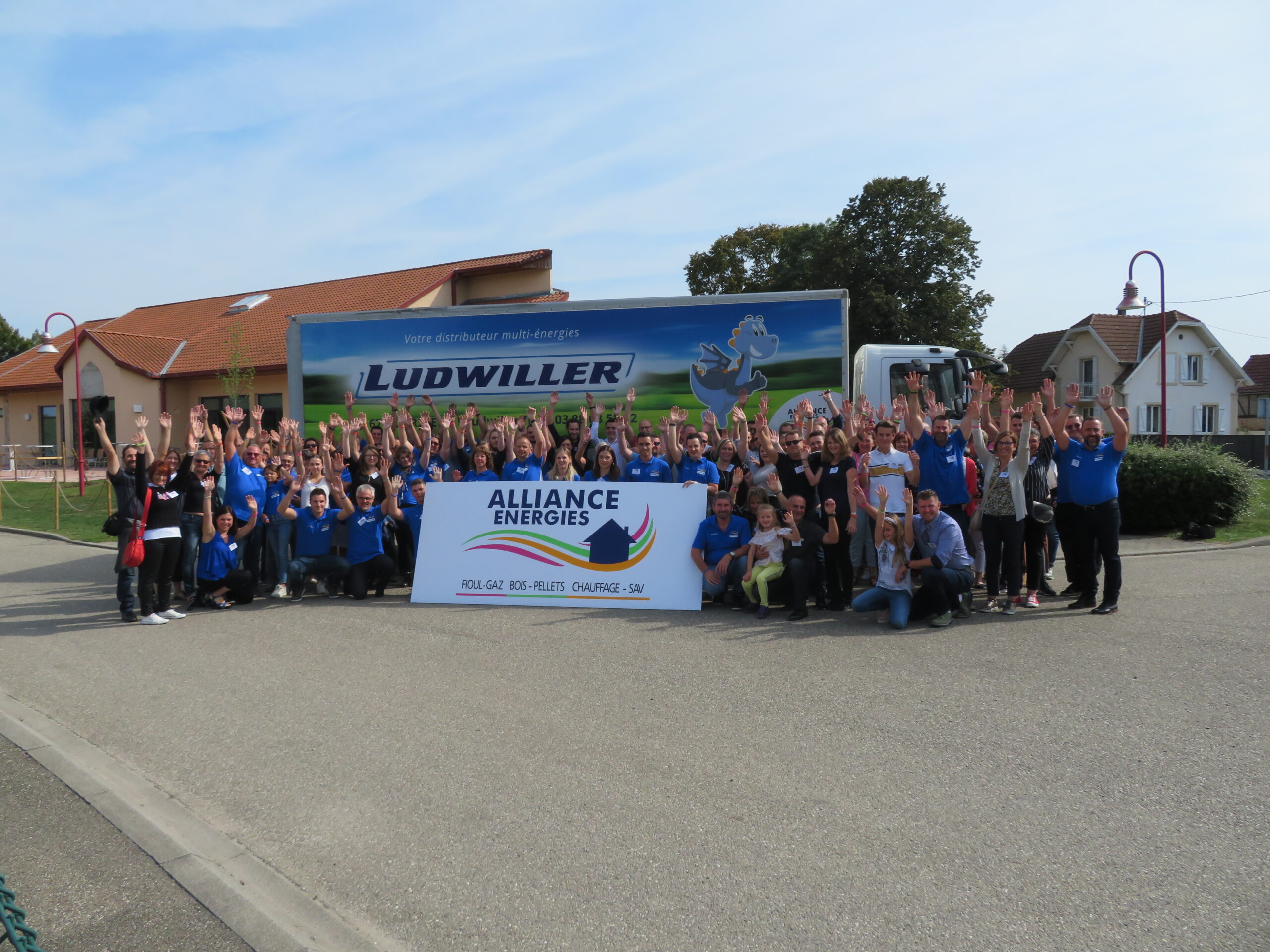 Photo de groupe du réseau Alliance Énergies en 2019